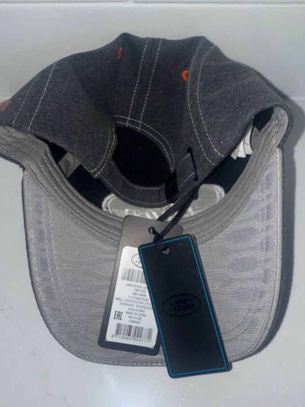 Land Rover Adjustable Baseball Hat- New With Tags - Picture 6 of 6